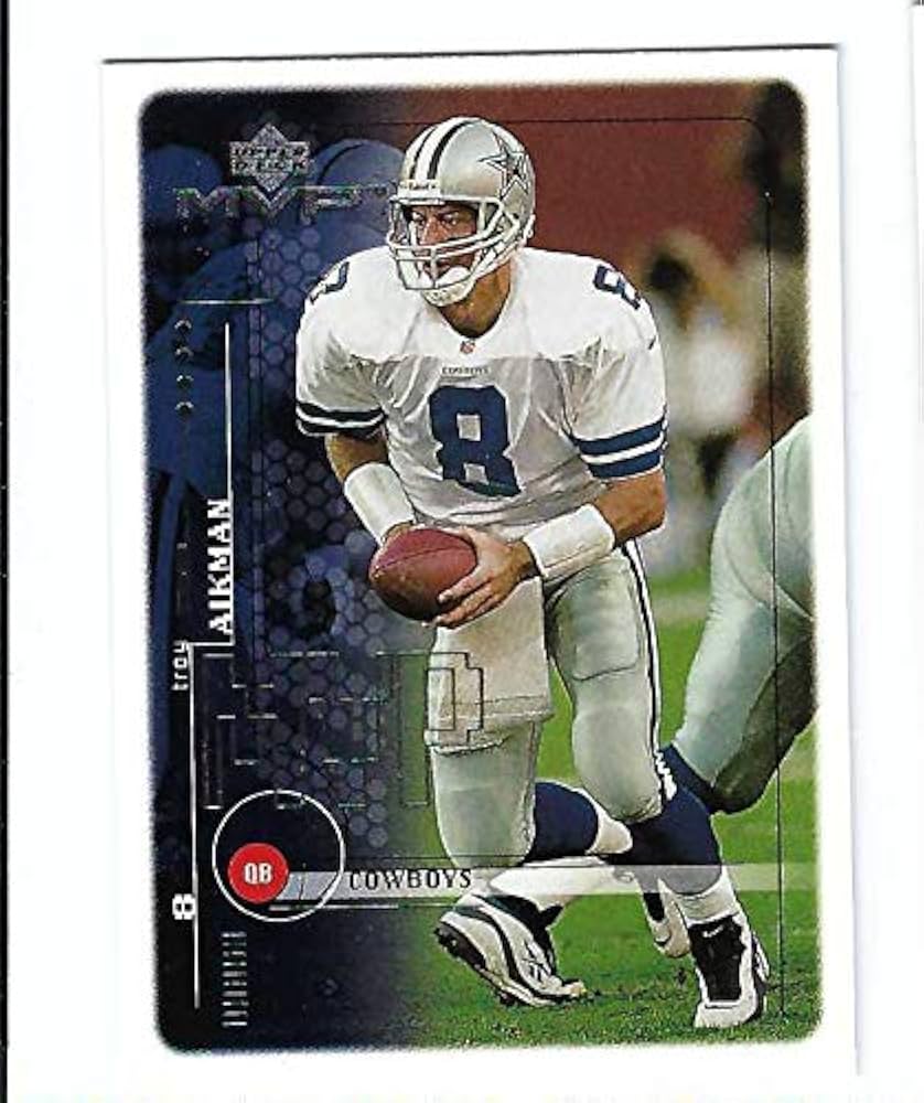 TROY AIKMAN 1999 Upper Deck MVP #51 Card Dallas Cowboys